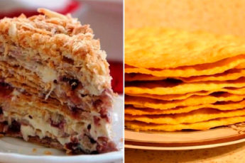Вкуснейший торт «Степка — Растрепка» с кремом из сгущенки