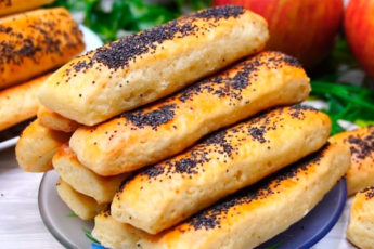 Творожные палочки к чаю