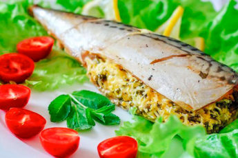 Фаршированная скумбрия. Два лучших блюда