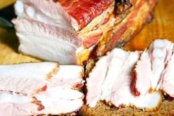 Вкуснейший домашний деликатеc — ароматное сало горячего засола