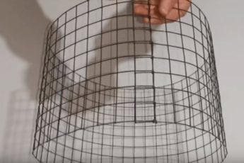 Теплый и аутентичный декор интерьера из сетки и любой нити