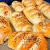 Пышные пирожки с сочной начинкой из куриного филе