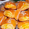 Слойки с сочной апельсиновой начинкой